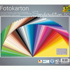 Folia 6125/5099 25 Renk 300 gr 25x35 cm 50 Tabaka Fon Kartonu