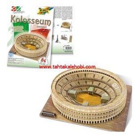 Folia Colosseum / Roma 84 Parça 3D Maket Puzzle
