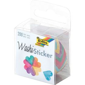 Folia Kalpler 200 Adet Washi Stickers