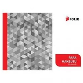 Folix 2-50 2 Nüsha Fotokopili 50 Yaprak 14x20 cm 6'lı Apartman Makbuzu
