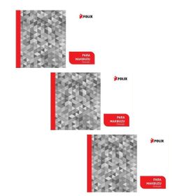 Folix 2-50 2 Nüsha Fotokopili 50 Yaprak 14x20 cm Para Makbuzu