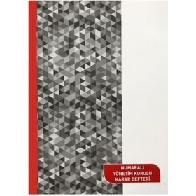 Folix FLX-817254 22X32 40 Yaprak Numaralı Yönetim Kurulu Karar Defteri