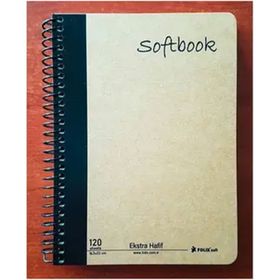Folix Softbook 17x24 Karelı 120 Yaprak Sert Kapak Defter