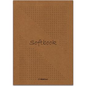 Folix Softbook Kraft Kapak 15,5x23 cm 3'lü Noktalı Defter