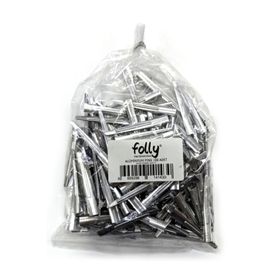Folly 100'lü Profesyonel Alüminyum Saç Pensi