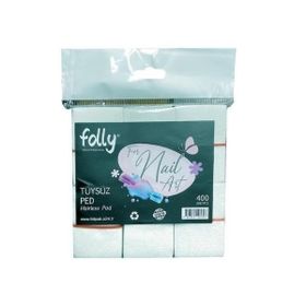 Folly 400'lü Protez Tırnak Tüysüz Ped