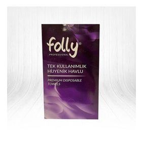 Folly 50'li Profesyonel Tek Kullanımlık Hijyenik Havlu