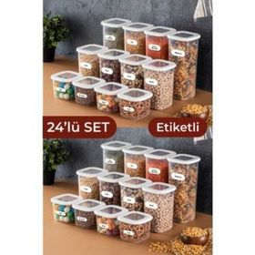 Foly 24'lü Kare Erzak Saklama Kabı