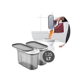 Foly Life 1.2 lt Kızaklı Kapaklı Saklama Kabı