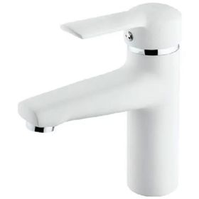 Foma Vista Mat Beyaz White Lavabo Bataryası