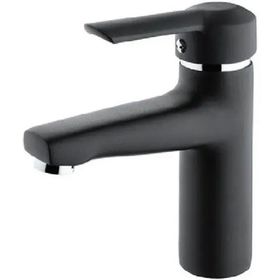 Foma Vista Mat Siyah Black Lavabo Bataryası