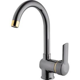 Foma Vista Perla İnci Siyah Lavabo Bataryası