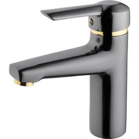 Foma Vista Perla İnci Siyah Yüksek Lavabo Bataryası