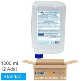 Fomy 12 Adet 1000 ml Standart Köpük Sabun Kartuş
