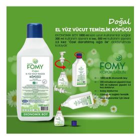 Fomy 1800 ml Doğal El Temizlik Köpüğü