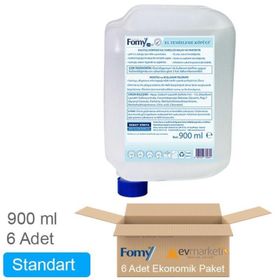 Fomy 6 Adet 900 ml Standart Köpük Sabun Kartuşu
