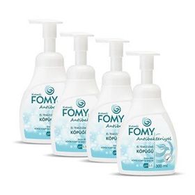 Fomy Antibakteriyel Köpük Sabun 4x300 ml El Temizleme Köpüğü