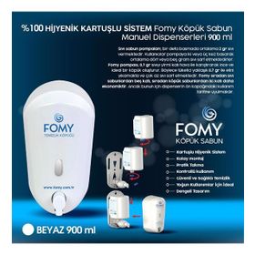 Fomy Beyaz 900 ml Dispenser