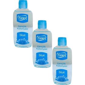 Fonex 3x160 ml Blue Gençlik Kolonyası