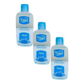 Fonex 3x160 ml Blue Gençlik Kolonyası