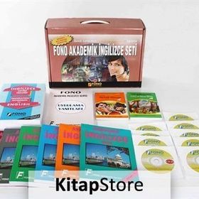 Fono Akademik İngilizce Seti 10 Kitap Takım + 9 CD - Heyet-Kurul-Komisyon