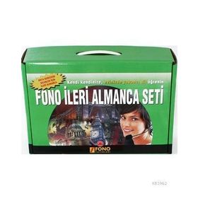 Fono İleri Almanca Seti 12 Kitap - 6 CD - Kollektif Heyet-Kurul-Komisyon Çetin Taş Mikail Bülbül