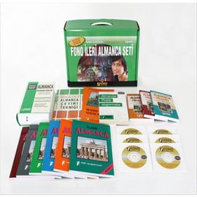 Fono İleri Almanca Seti 12 Kitap - 6 CD - Kollektif Heyet-Kurul-Komisyon Çetin Taş Mikail Bülbül