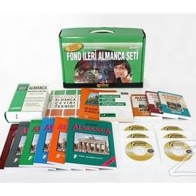 Fono İleri Almanca Seti 12 Kitap - 6 CD - Kollektif Heyet-Kurul-Komisyon Çetin Taş Mikail Bülbül