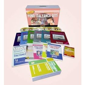 FONO İtalyanca Set 13 kitap + 6 CD - Reşit Özkanca