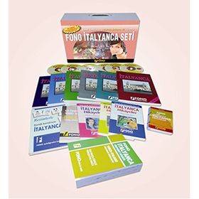 FONO İtalyanca Set 13 kitap + 6 CD - Reşit Özkanca