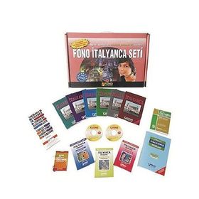 FONO İtalyanca Set 13 kitap + 6 CD - Reşit Özkanca