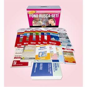 FONO Rusça Set 14 kitap + 6 CD - Reşit Özkanca