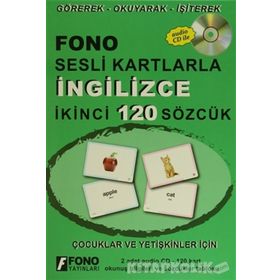 Fono Sesli Kartlarla İngilizce İkinci 120 Sözcük 2 CD - Heyet-Kurul-Komisyon