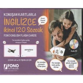 Fono Sesli Kartlarla İngilizce İkinci 120 Sözcük 2 CD - Heyet-Kurul-Komisyon