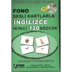 Fono Sesli Kartlarla İngilizce İkinci 120 Sözcük 2 CD - Heyet-Kurul-Komisyon