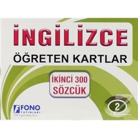 Fono Yayın İngilizce Öğreten Kartlar İkinci 300 Sözcük