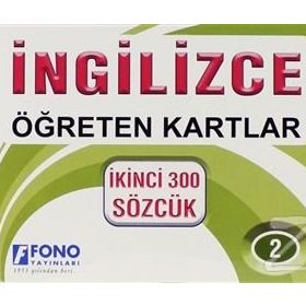 Fono Yayın İngilizce Öğreten Kartlar İkinci 300 Sözcük