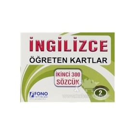 Fono Yayın İngilizce Öğreten Kartlar İkinci 300 Sözcük