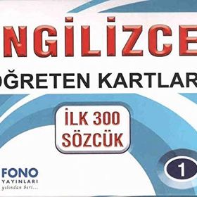 Fono Yayın İngilizce Öğreten Kartlar İlk 300 Sözcük