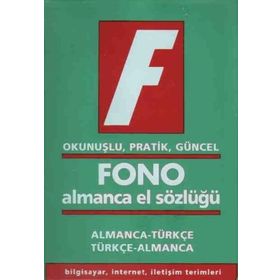 Fono Yayınları Almanca -Türkçe El Sözlüğü Şükrü Meriç
