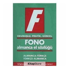Fono Yayınları Almanca -Türkçe El Sözlüğü Şükrü Meriç