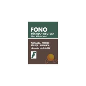 Fono Yayınları Almanca-Türkçe Okunuşlu Minik Sözlük