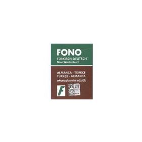 Fono Yayınları Almanca-Türkçe Okunuşlu Minik Sözlük