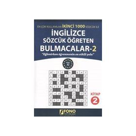Fono Yayınları - İngilizce Sözcük Öğreten Bulmacalar 2
