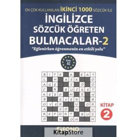 Fono Yayınları - İngilizce Sözcük Öğreten Bulmacalar 2