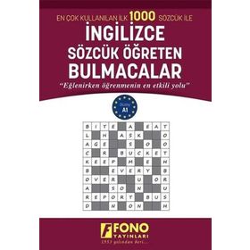 Fono Yayınları - İngilizce Sözcük Öğreten Bulmacalar