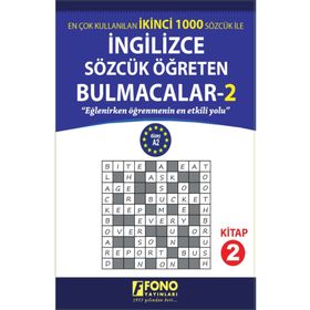 Fono Yayınları - İngilizce Sözcük Öğreten Bulmacalar