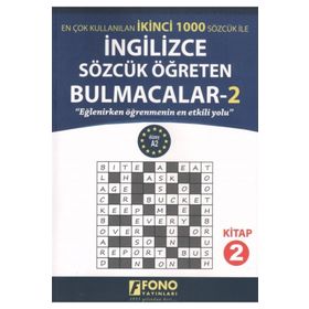 Fono Yayınları - İngilizce Sözcük Öğreten Bulmacalar