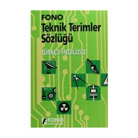 Fono Yayınları İngilizce-Türkçe Teknik Terimler Sözlüğü