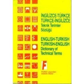 Fono Yayınları İngilizce-Türkçe Teknik Terimler Sözlüğü